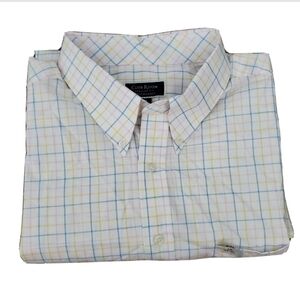 Club Room Regular Fit Plaid Button Down Shirt